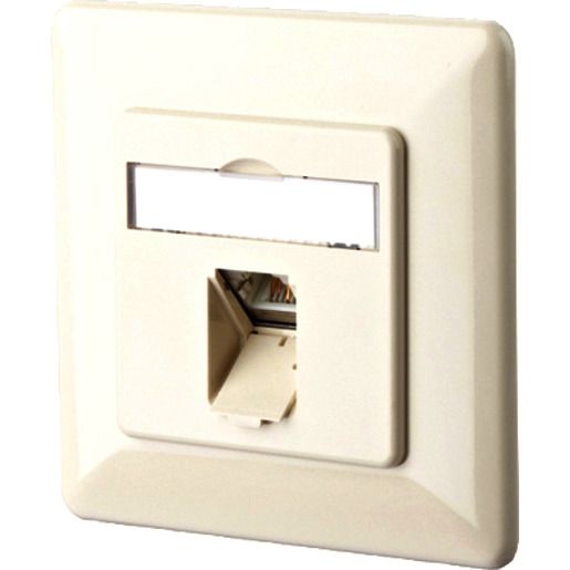 Metz Connect DATENDOSE E – DAT C6 KAT6 1FACH / METZ 130737 – 1002 – I 9010 1307371002 – I