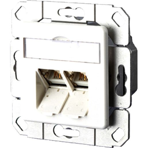 4250184116233-1 Metz Connect DATENDOSE LSA C6A 2FACH UPK RW / METZ 130C381102 – I RAL9010 130C381102 – I