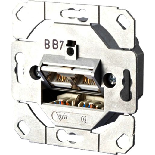 Metz Connect DATENDOSE LSA C6A 2FACH UP0 / METZ 130C381200 – I O.ABD. 130C381200 – I