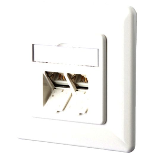 Metz Connect DATENDOSE LSA C6A 2FACH UP RW / METZ 130C381002 – I RAL9010 130C381002 – I