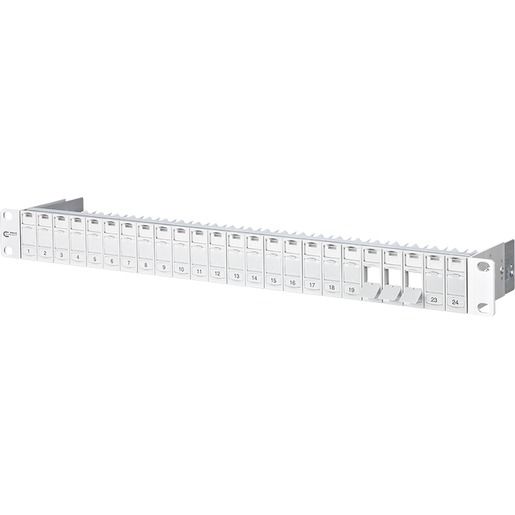 4250184153665-1 Metz Connect PATCHPANEL 24PORT LEER KEYST. / METZ 130920 – 00KE K1HE GR 130920 – 00KE