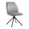 POCO Stuhl Mailand grau Microfaser B/H/T: ca. 53x89x64 cm