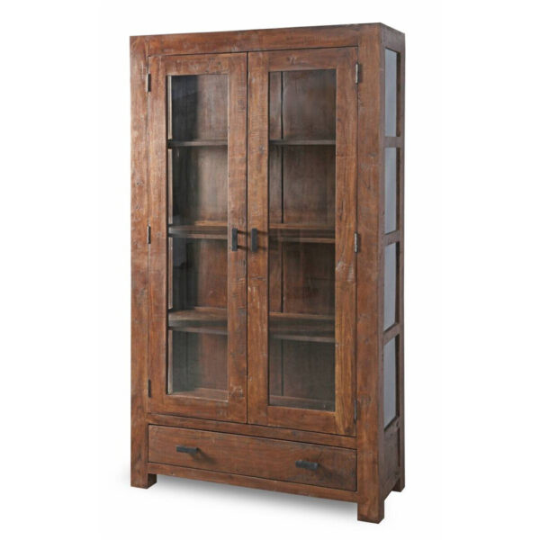 4250240274235 Vitrine Genua
Akazie dunkel B/H/T: ca. 100x175x40 cm