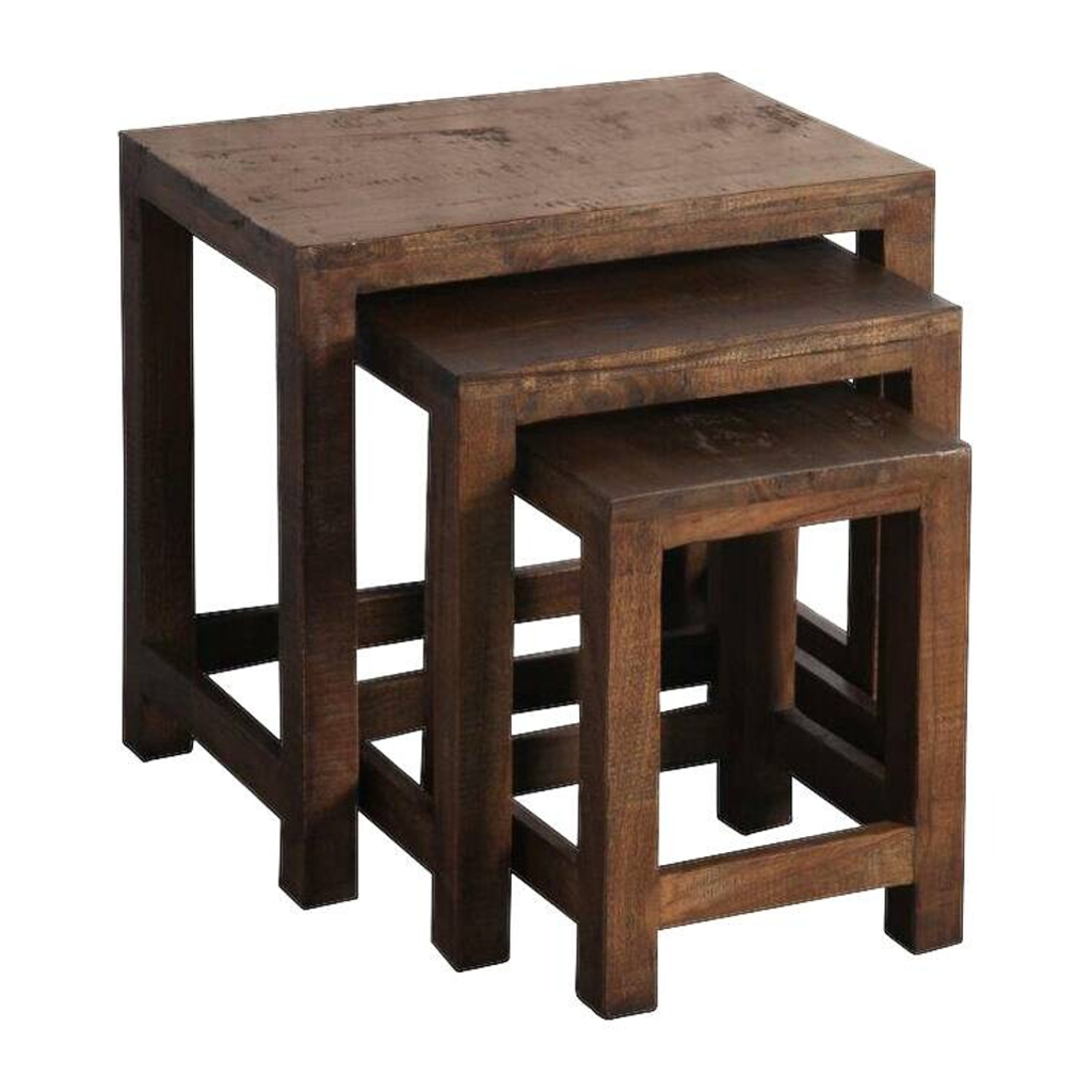 POCO Beistelltisch Genua Akazie dunkel B/H/T: ca. 50x47x35 cm