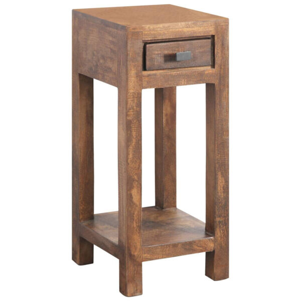 POCO Blumensäule Genua Akazie dunkel B/H/T: ca. 30x75x30 cm
