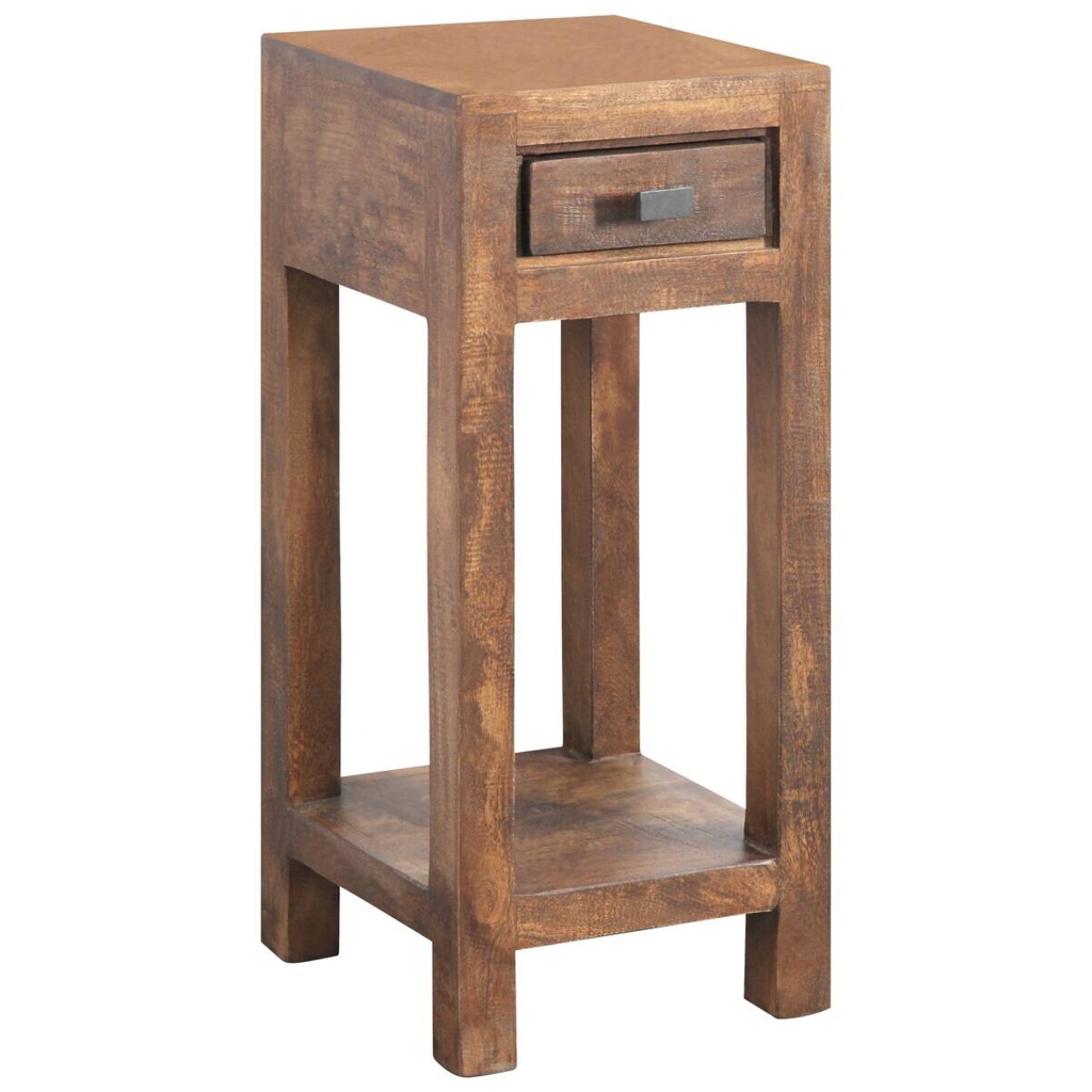 POCO Blumensäule Genua Akazie dunkel B/H/T: ca. 30x75x30 cm