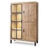 POCO Highboard Kali latte Mango B/H/T: ca. 100x145x40 cm