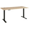 POCO Schreibtisch Memphis Eiche Artisan Nachbildung anthrazit B/H/T: ca. 160x72x77 cm POCO Schreibtisch Memphis Eiche Artisan Nachbildung anthrazit B/H/T: ca. 160x72x77 cm