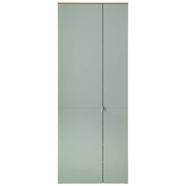 4250314564057 Garderobenschrank Bari
salbei Eiche Artisan Nachbildung B/H/T: ca. 78x202x38 cm