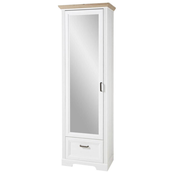 Garderobenschrank Jasmin
Pinie Nachbildung Eiche Artisan Nachbildung B/H/T: ca. 65x204x41 cm