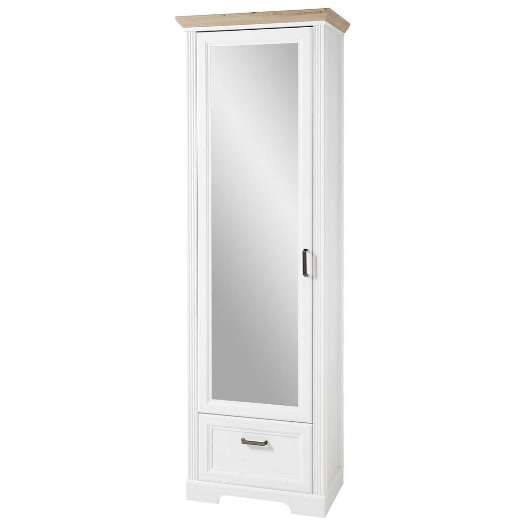 Garderobenschrank Jasmin
Pinie Nachbildung Eiche Artisan Nachbildung B/H/T: ca. 65x204x41 cm