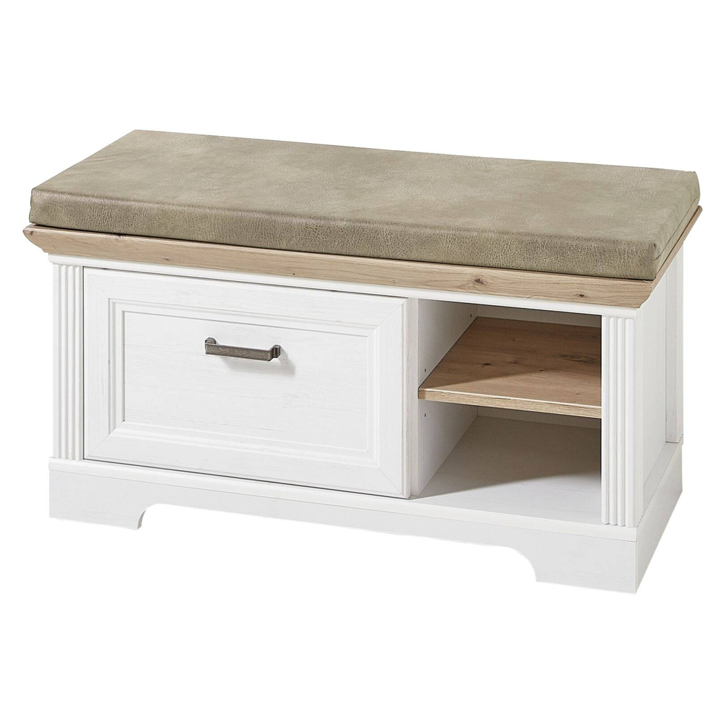 POCO Sitzbank Jasmin Pinie Nachbildung Eiche Artisan Nachbildung B/H/T: ca. 93x49x41 cm