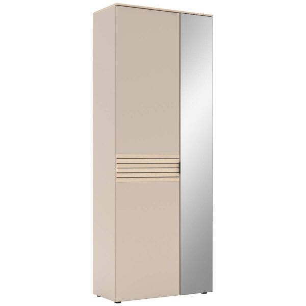 Garderobenschrank Ina
Kaschmirgrau Eiche Natura Nachbildung B/H/T: ca. 78x202x38 cm