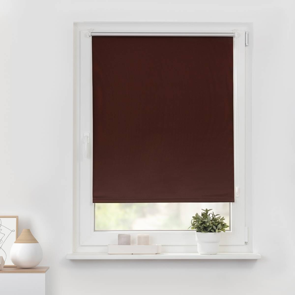 LICHTBLICK Thermo Klebe-/Klemmrollo Verdunklungsqualität
braun B/L: ca. 100×150 cm
