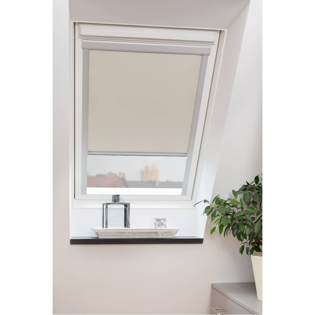 LICHTBLICK Dachfensterrollo Skylight VD creme – verschiedene Größen
