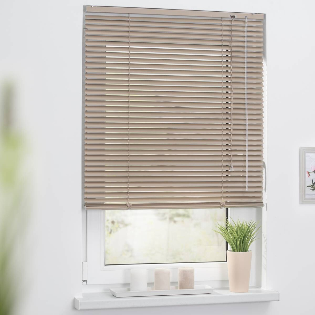LICHTBLICK - Alu-Jalousie braun B/L: ca. 90x160 cm in Braun