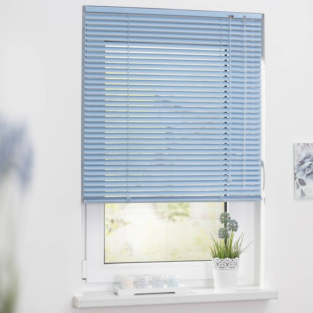 LICHTBLICK Alu-Jalousie
blau B/L: ca. 100×160 cm