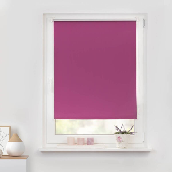 LICHTBLICK Thermo Klebe-/Klemmrollo Verdunklungsqualität
fuchsia B/L: ca. 60x150 cm
