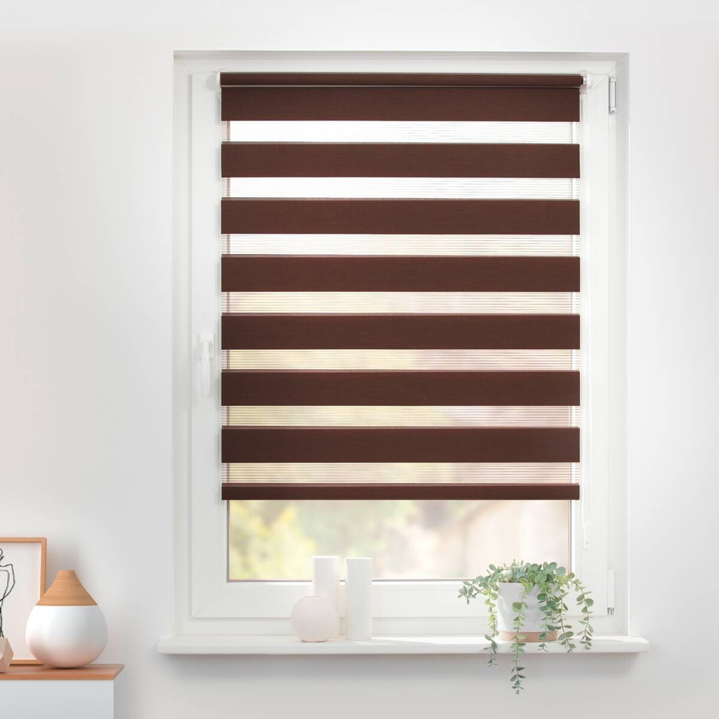 LICHTBLICK Doppelrollo Duo
dunkelbraun B/L: ca. 110×150 cm
