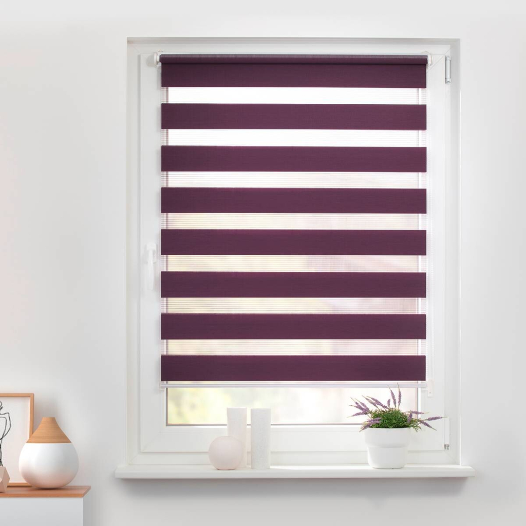 LICHTBLICK Doppelrollo Duo
brombeer B/L: ca. 120×150 cm