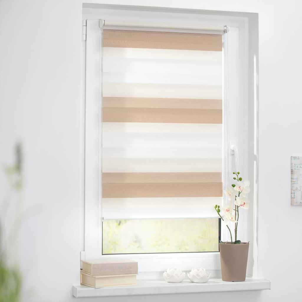 LICHTBLICK Doppelrollo Duo
creme B/L: ca. 70×150 cm