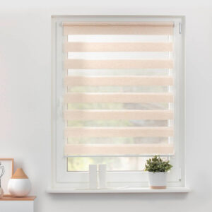 LICHTBLICK Doppelrollo Duo natur B/L: ca. 95x150 cm