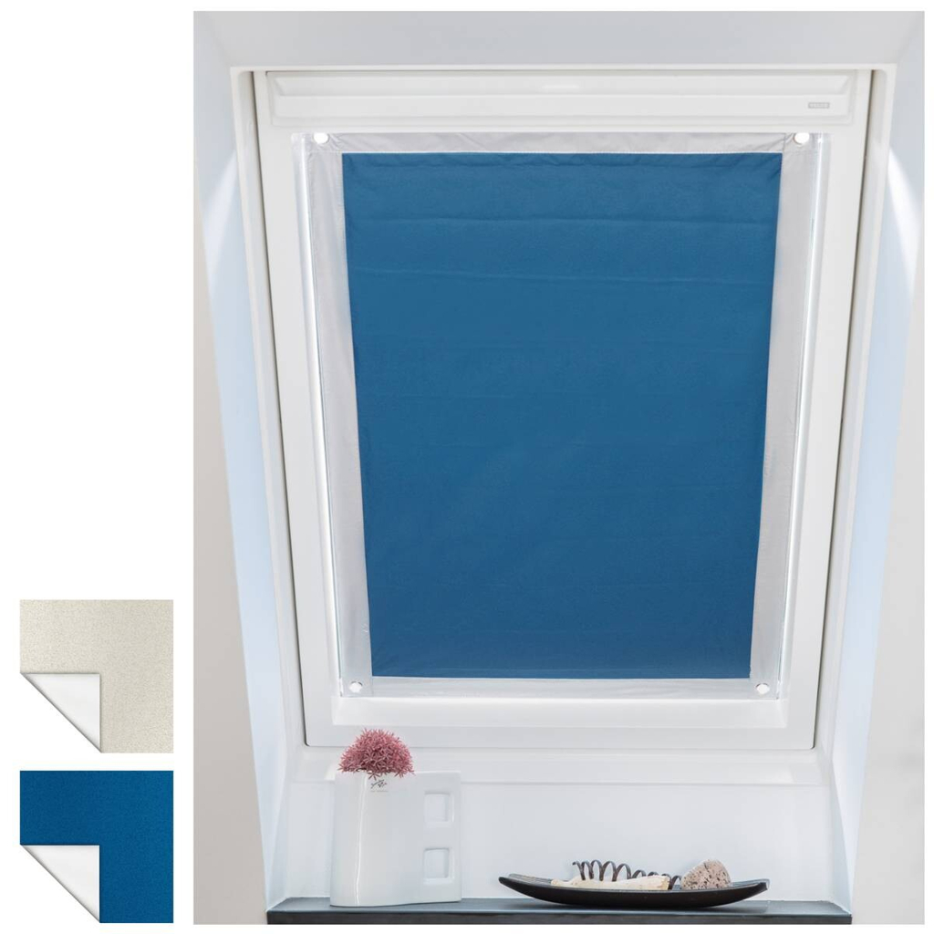 LICHTBLICK Dachfenster-Sonnenschutz
blau B/L: ca. 59×91,5 cm
