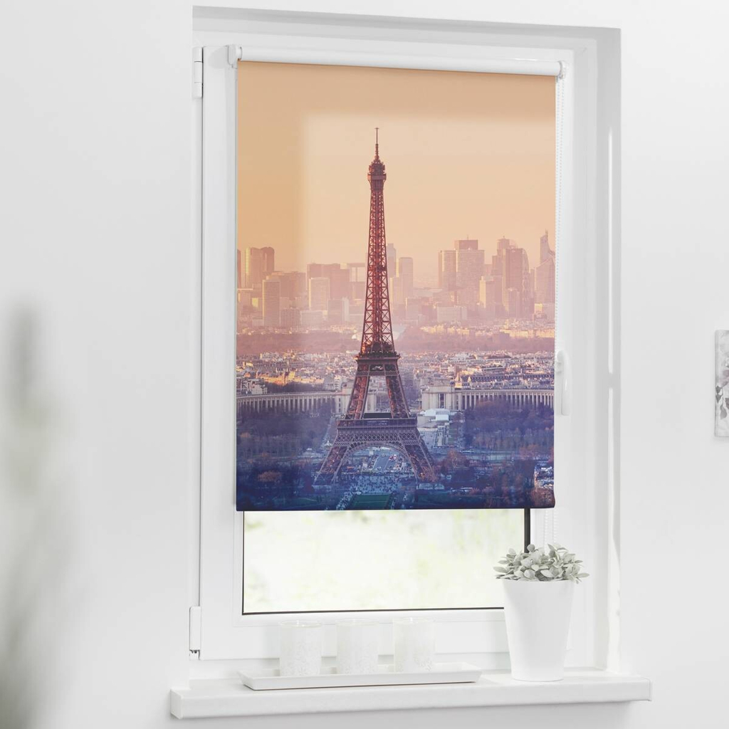 LICHTBLICK Rollo Eifelturm
orange B/L: ca. 100×150 cm