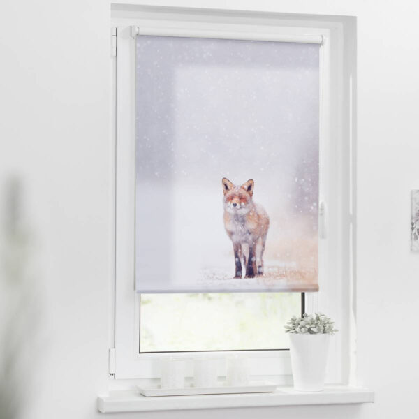 LICHTBLICK Rollo Fuchs im Schnee
weiß B/L: ca. 80x150 cm