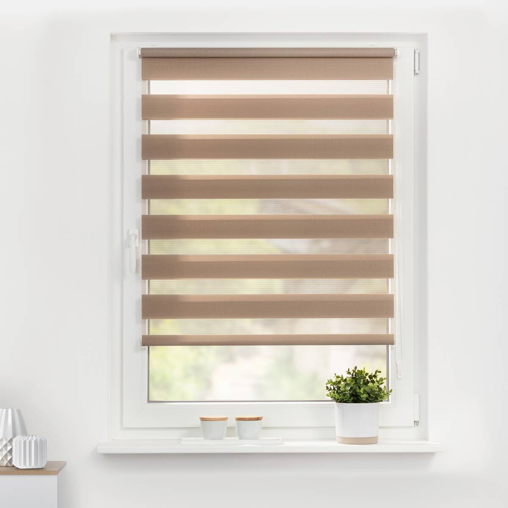 LICHTBLICK Doppelrollo Duo
taupe B/L: ca. 90×150 cm