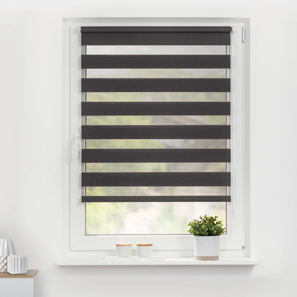 LICHTBLICK Doppelrollo Duo
anthrazit B/L: ca. 45×150 cm