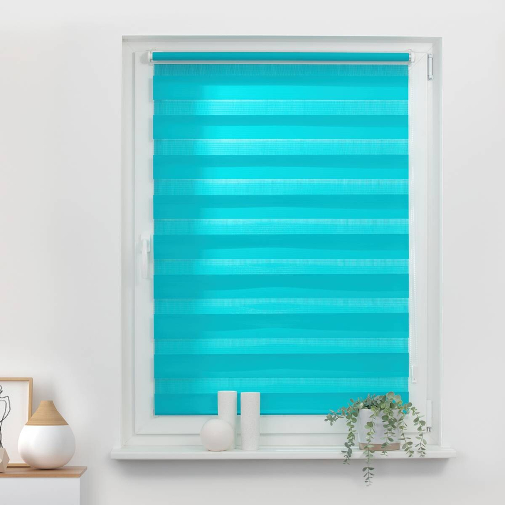 LICHTBLICK Doppelrollo Duo
blau B/L: ca. 55×150 cm
