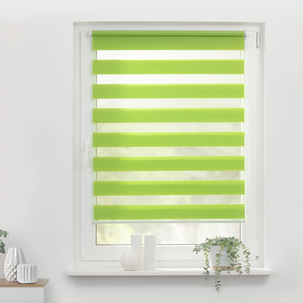 LICHTBLICK Doppelrollo Duo
grün B/L: ca. 60×220 cm