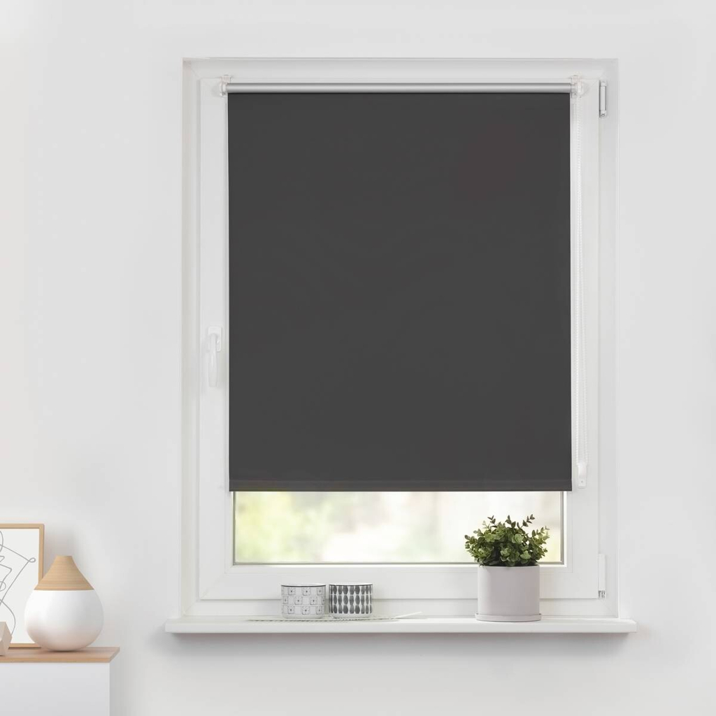 LICHTBLICK Thermo Klebe-/Klemmrollo Verdunklungsqualität
anthrazit B/L: ca. 50×150 cm