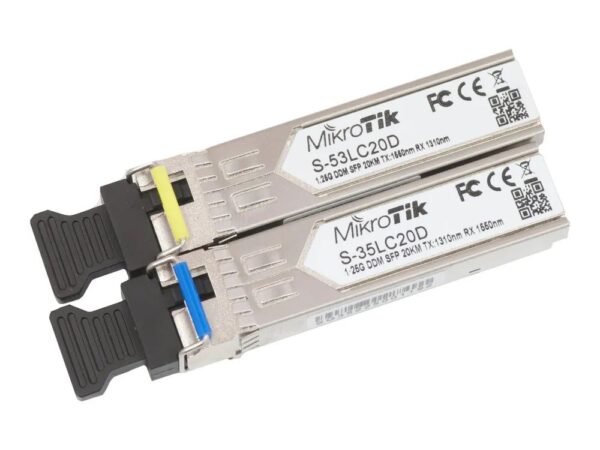 MikroTik S – 3553LC20D – Kit – SFP (Mini – GBIC) – Transceiver – Modul