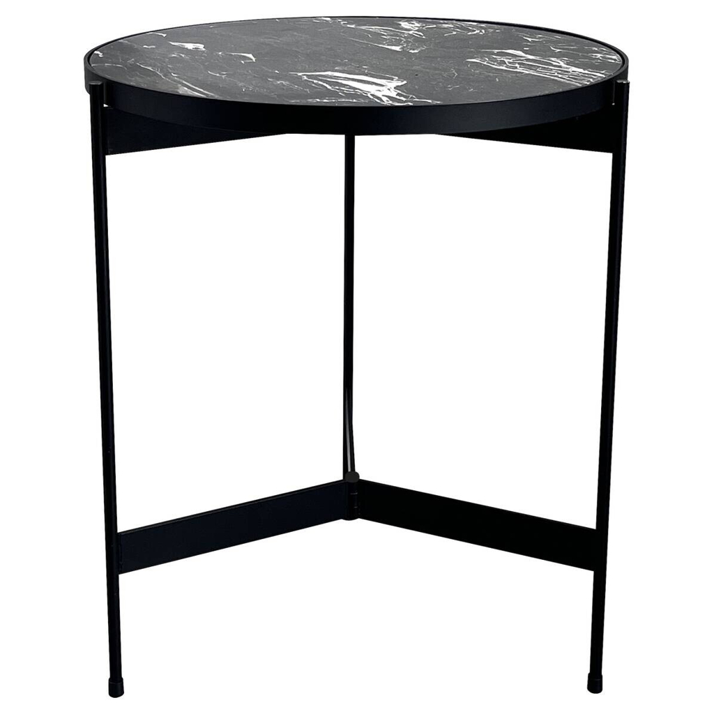 POCO Beistelltisch Finja schwarz B/H/T: ca. 40,5x48x40,5 cm