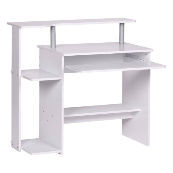 Wohnling Computertisch weiß B/H/T: ca. 94x90,5x48,5 cm Wohnling Computertisch weiß B/H/T: ca. 94x90,5x48,5 cm