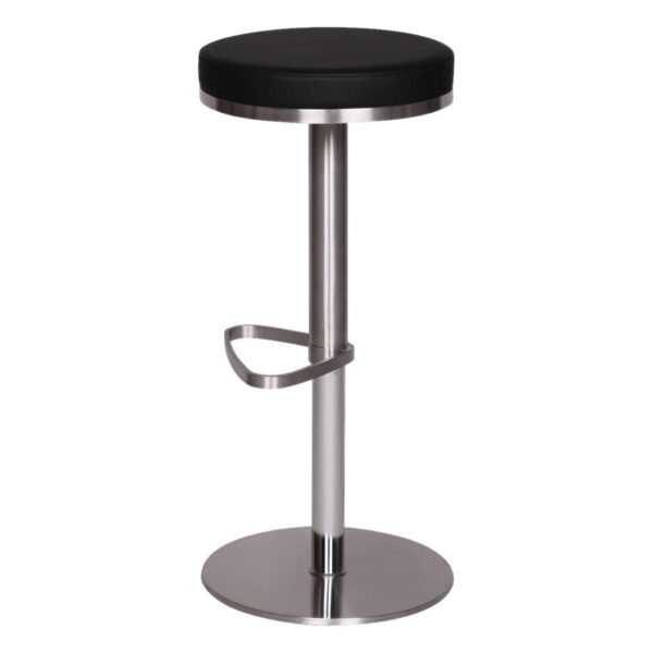 Wohnling Barhocker schwarz Edelstahl Kunstleder Edelstahl Wohnling Barhocker schwarz Edelstahl Kunstleder Edelstahl