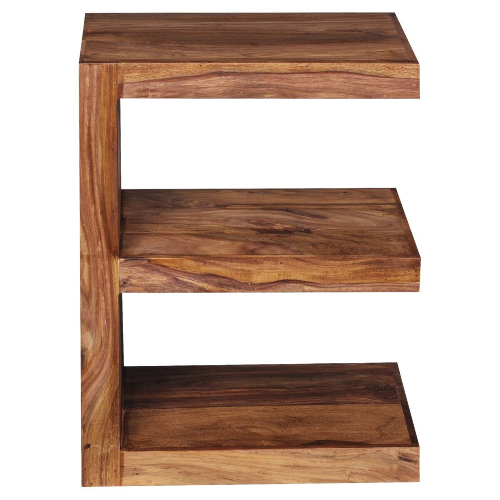 Wohnling Beistelltisch natur Echtholz B/H/T: ca. 45x60x30 cm