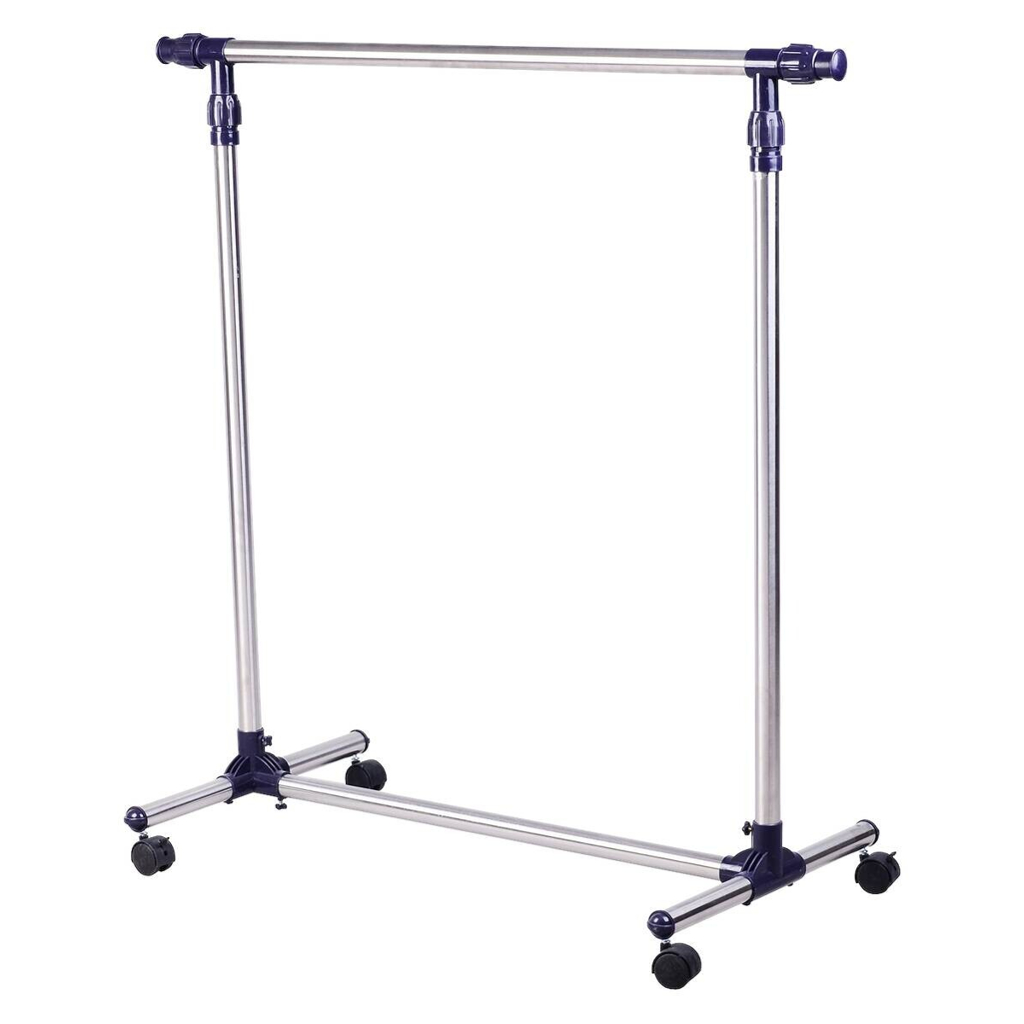 HOMCOM Garderobe
silber Edelstahl B/H/L: ca. 45x86x95 cm