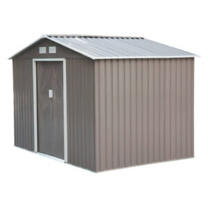 Outsunny Gartenhaus grau B/H/L: ca. 181x192x277 cm