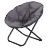 Outsunny Campingstuhl grau Polyester B/H/L: ca. 80x75x80 cm