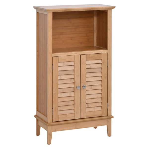4250871289431 Badezimmerschrank
natur Bambus B/H/L: ca. 26x92x50 cm