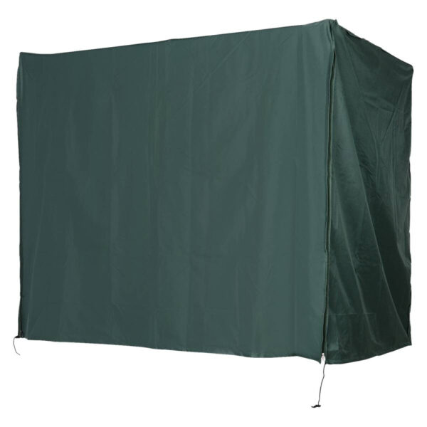 Outsunny Abdeckung für Hollywoodschaukel dunkelgrün Polyester-Mischgewebe B/H/L: ca. 124x164x205 cm