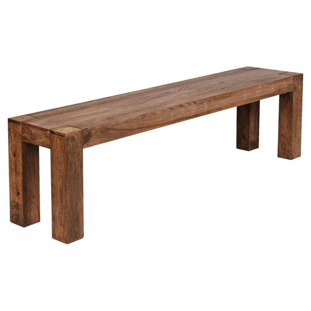 Wohnling Sitzbank natur Echtholz B/H/T: ca. 160x45x35 cm