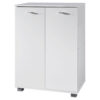 Wohnling Schuhschrank weiß B/H/T: ca. 60x90x35 cm