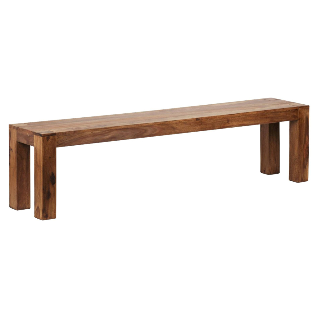Wohnling Sitzbank natur Echtholz B/H/T: ca. 180x45x35 cm