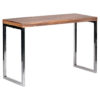 Wohnling Konsolentisch natur Chrom Akazie Chrom B/H/T: ca. 120x76x45 cm