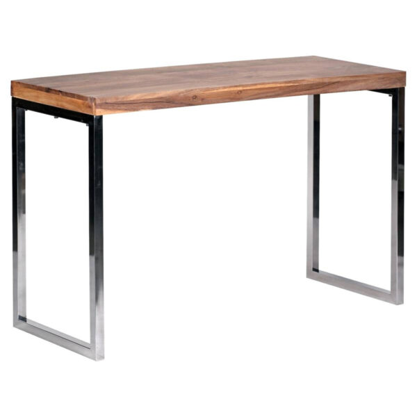 Wohnling Konsolentisch natur Chrom Akazie Chrom B/H/T: ca. 120x76x45 cm Wohnling Konsolentisch natur Chrom Akazie Chrom B/H/T: ca. 120x76x45 cm
