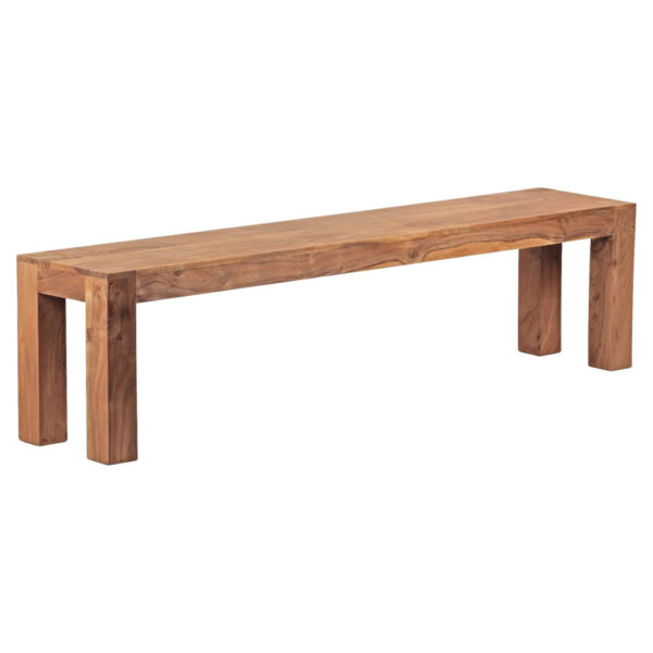Wohnling Sitzbank natur Akazie B/H/T: ca. 180x45x35 cm
